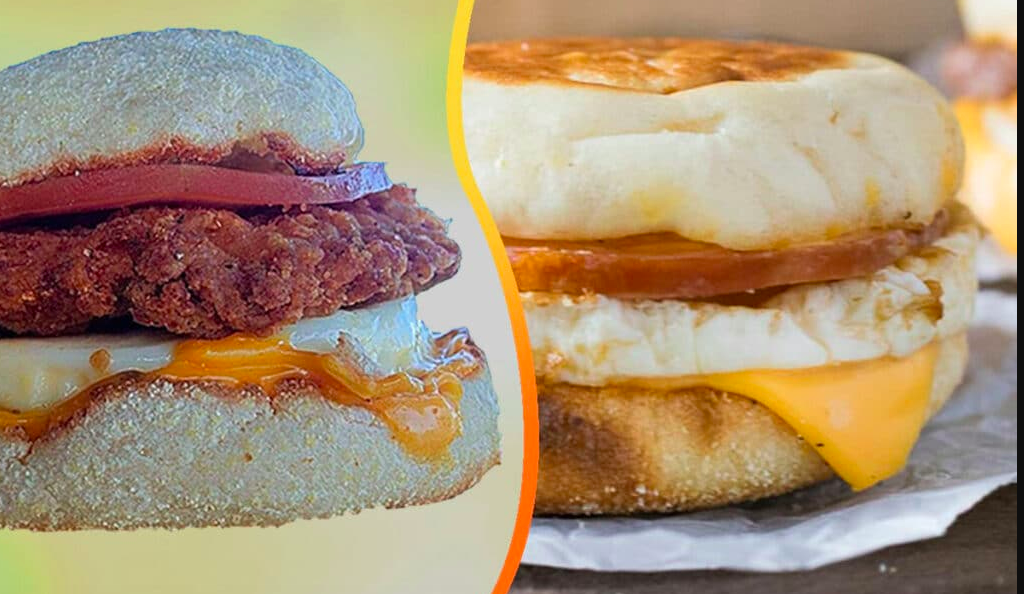 Chicken Cordon Bleu McMuffin