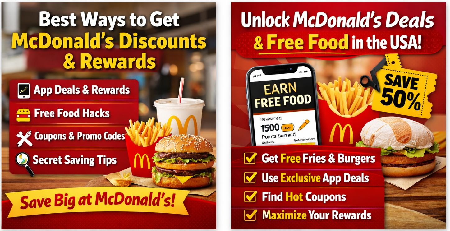 Best Ways To Get McDonald’s Discounts And Rewards In The USA