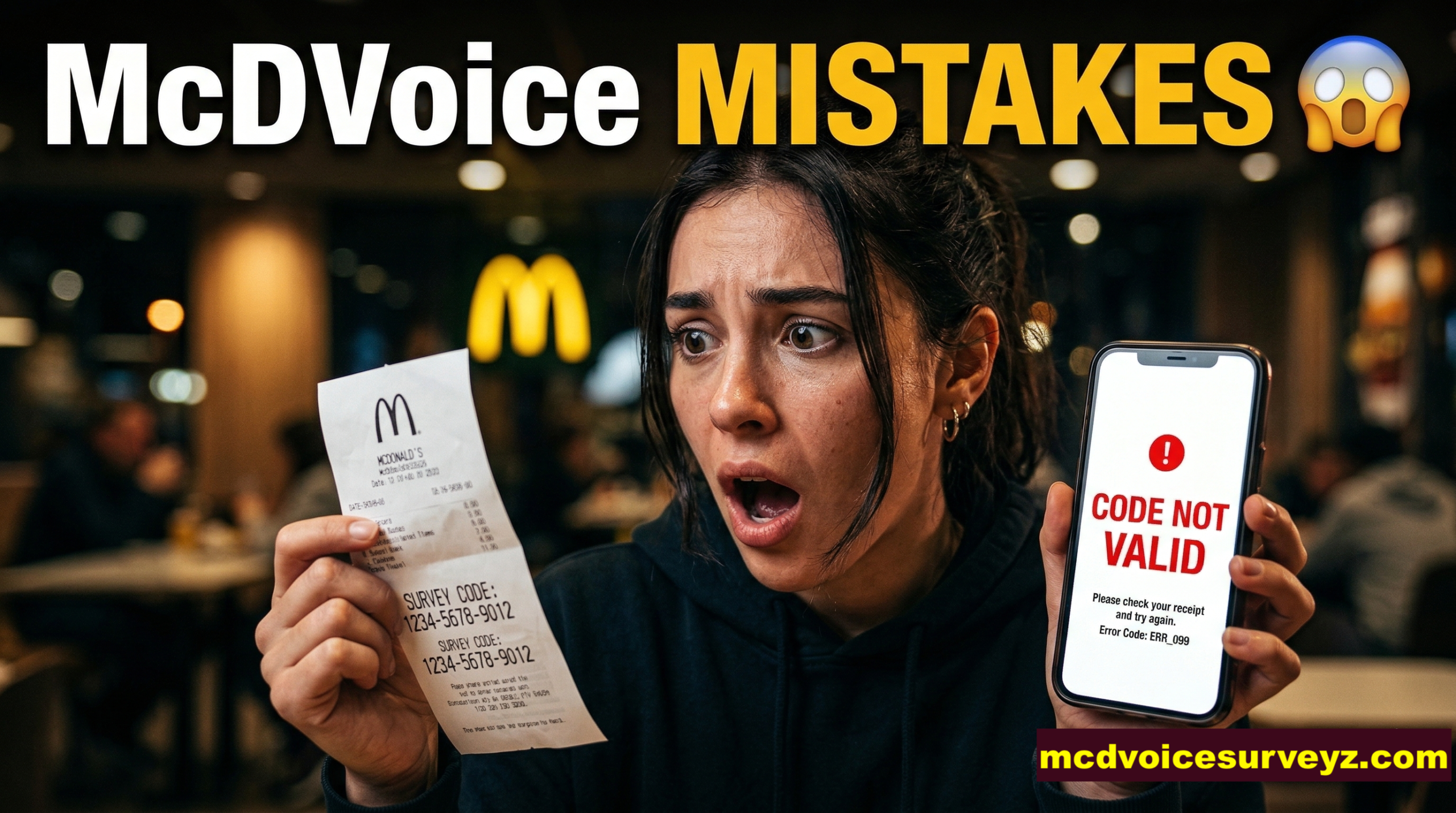 Common McDVoice Survey Mistakes