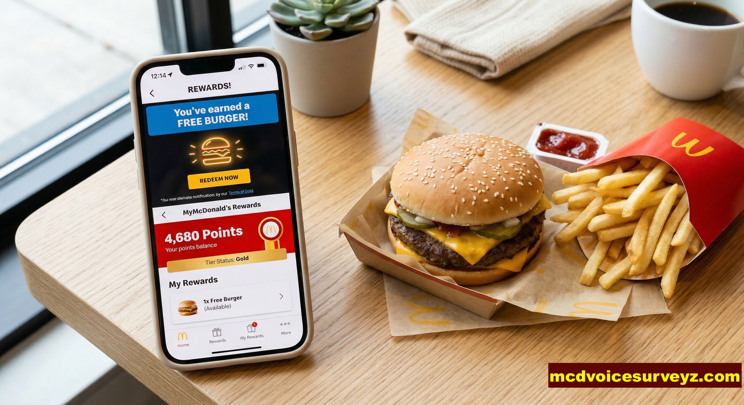 Get A Free McDonald’s Burger In Just 2 Minutes