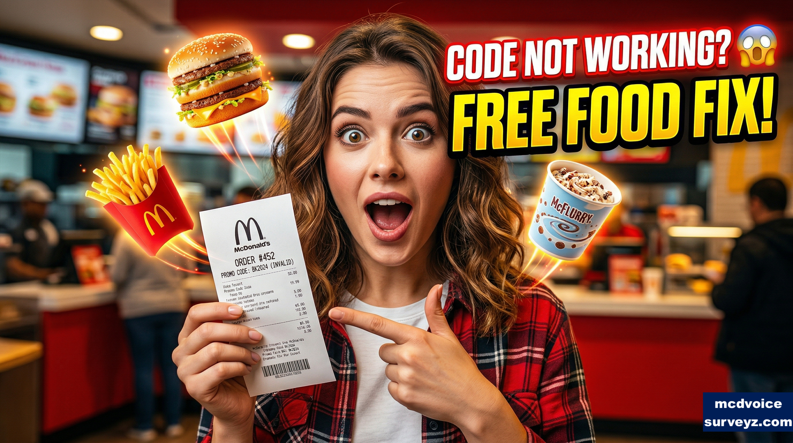 McDVoice Code Not Working Guide