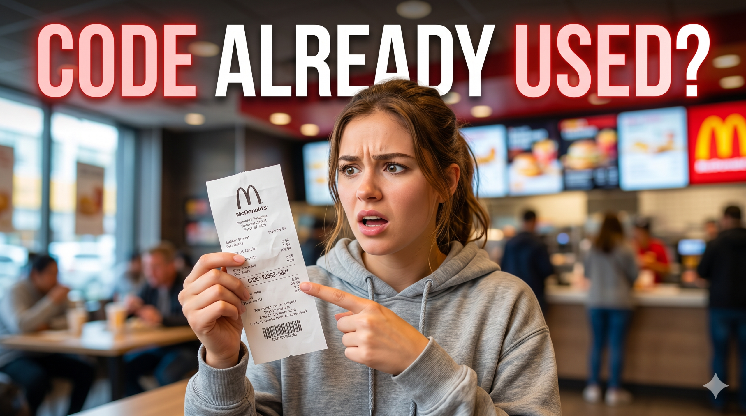 McDVoice Code Already Used? Here’s What You Can Still Do