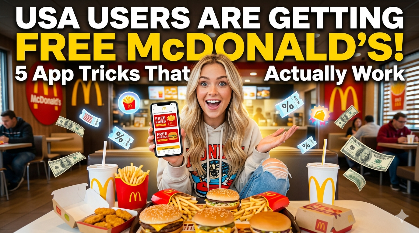 5 McDonald’s App Tricks USA Customers Are Using To Get Free Food