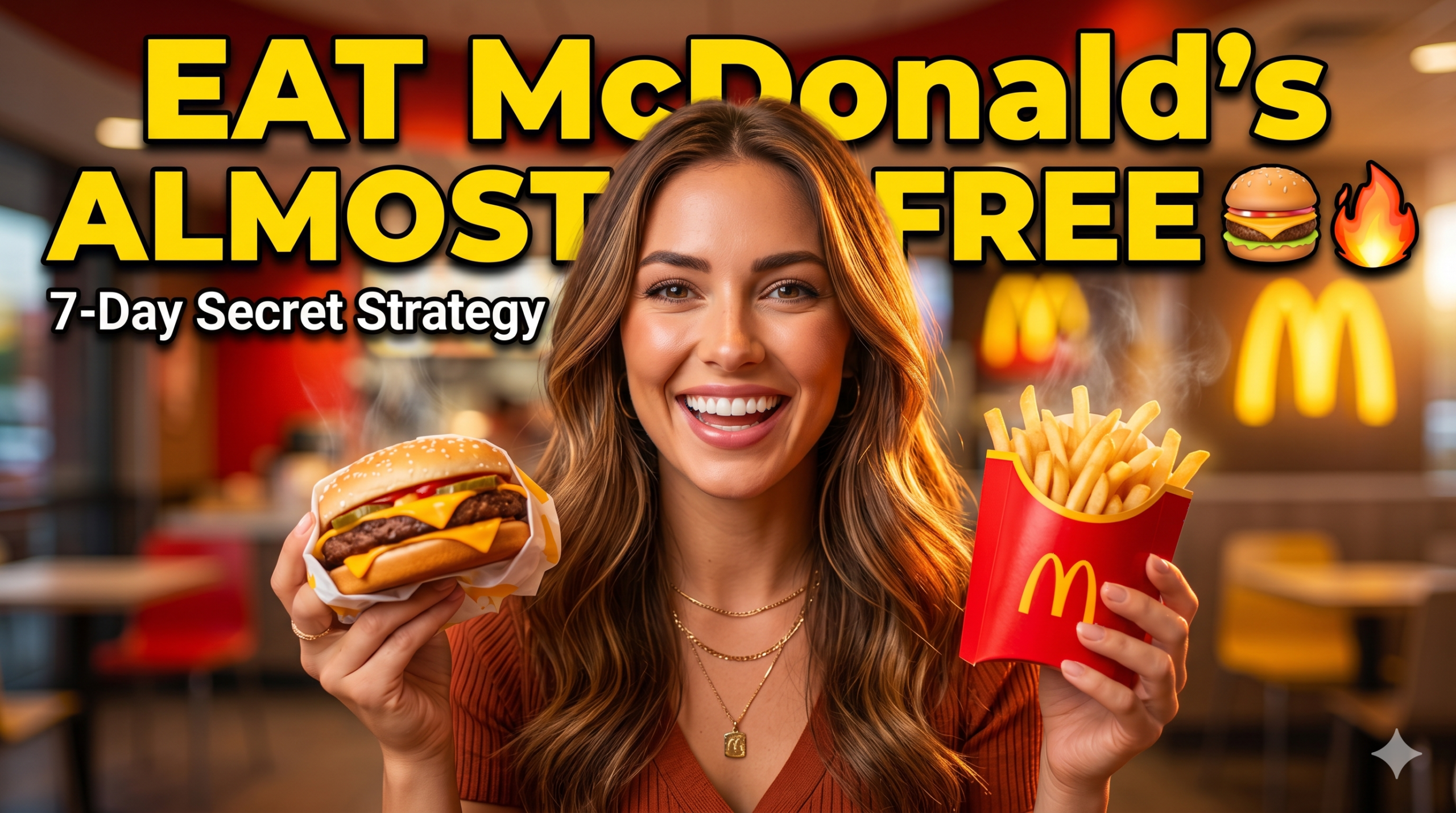7-Day McDVoice Strategy: Eat McDonald's Almost FREE All Week