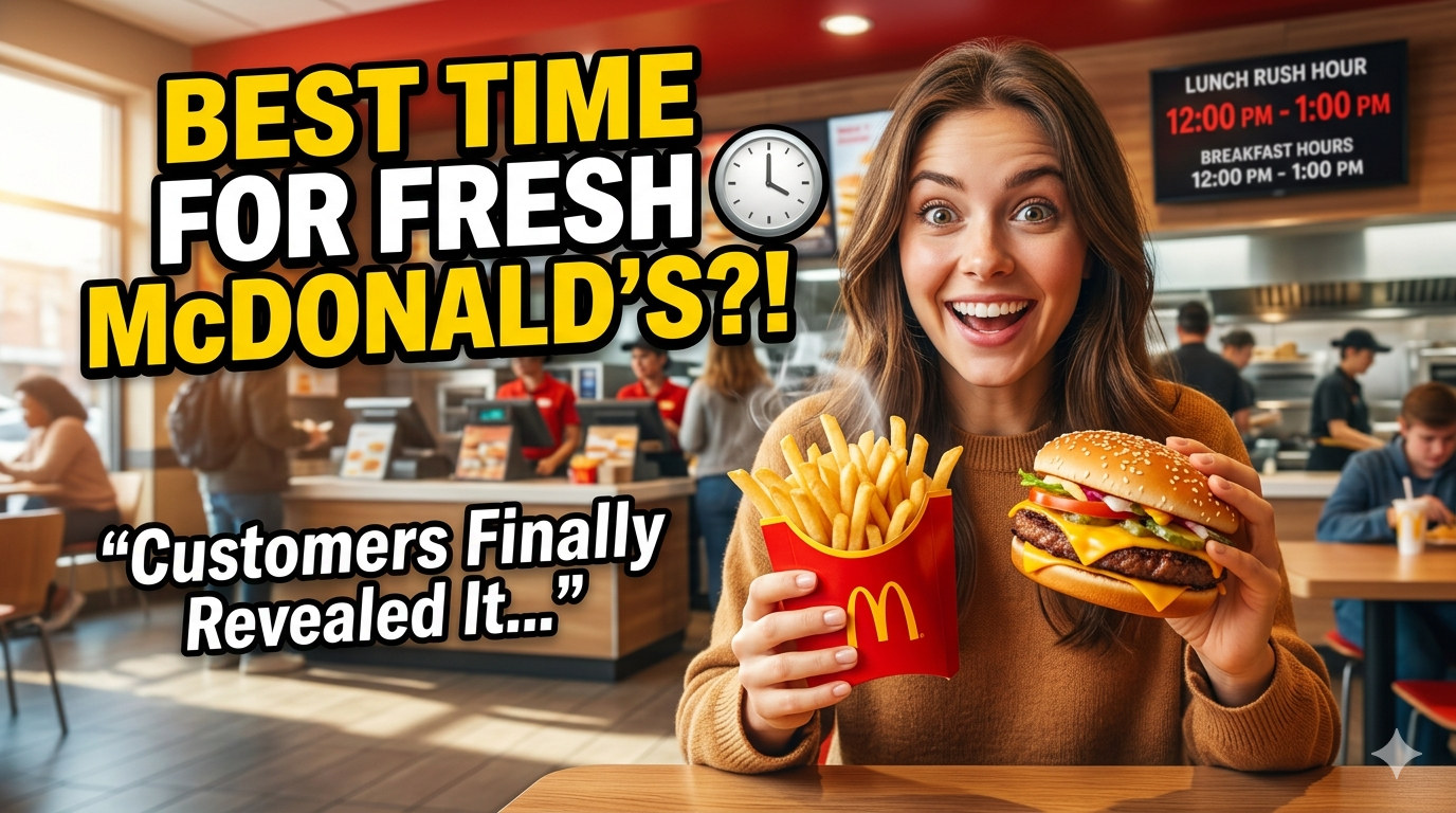 Best Times To Visit McDonald’s For Fresh Food