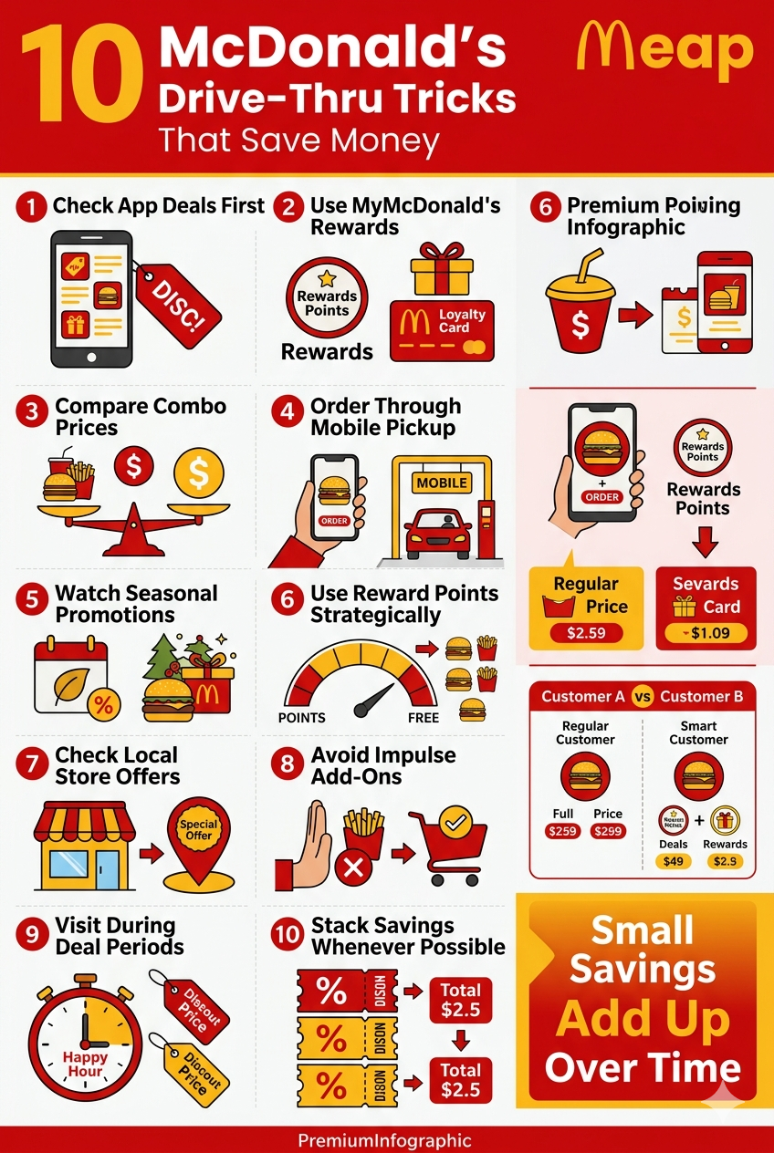 McDonald's Drive-Thru Tricks That Can Save You Money