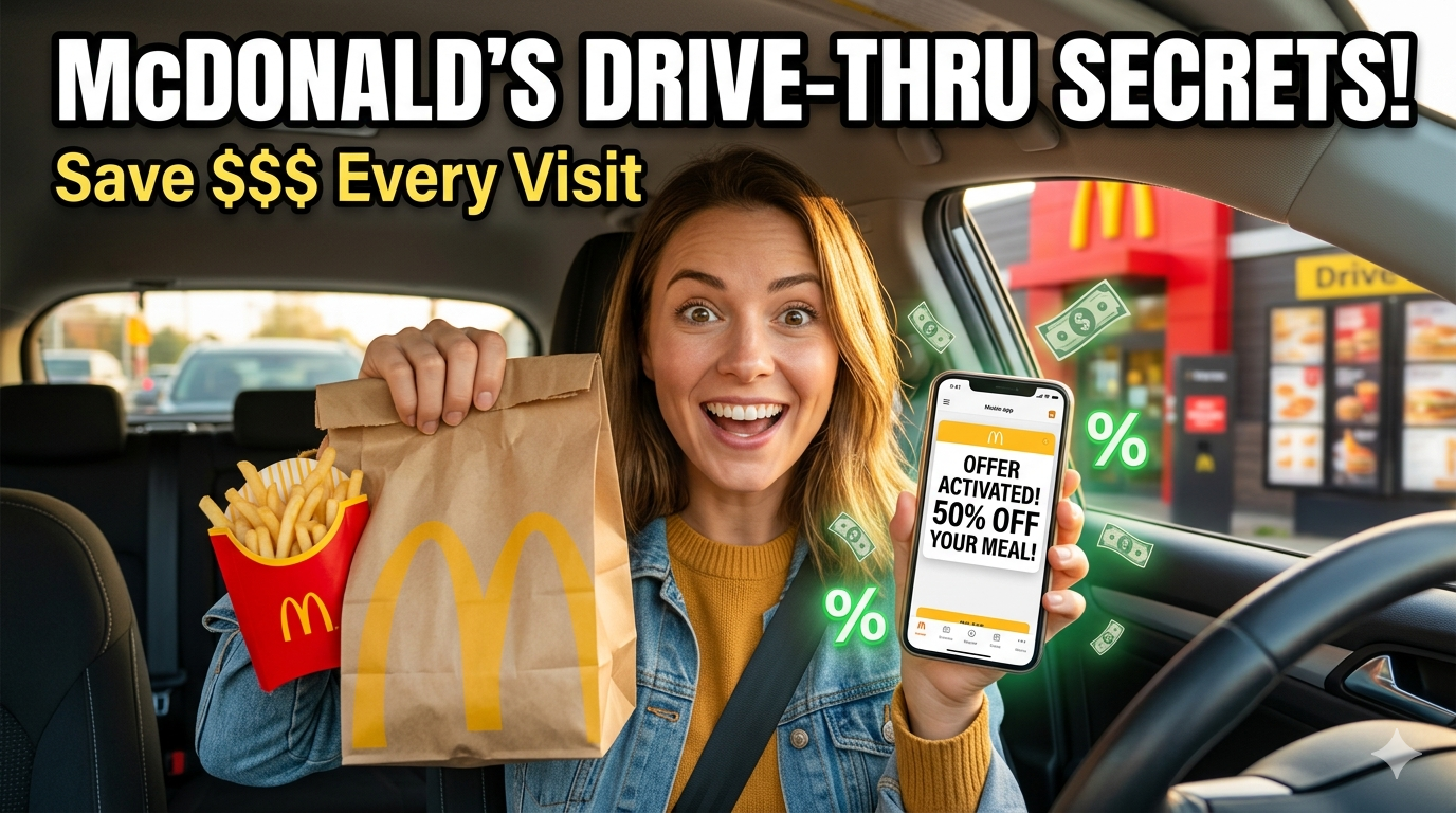 McDonald's Drive-Thru Tricks That Can Save You Money