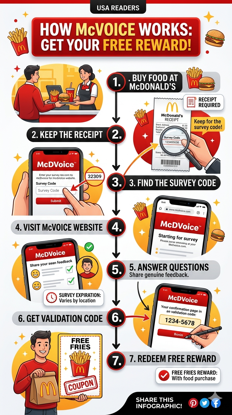 McDonald’s Survey Entry Without Purchase Explained