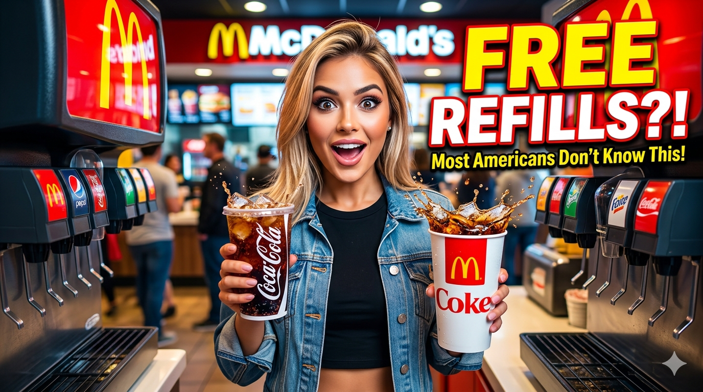 The McDonald’s Drink Refill Rule Most USA Customers Don’t Know