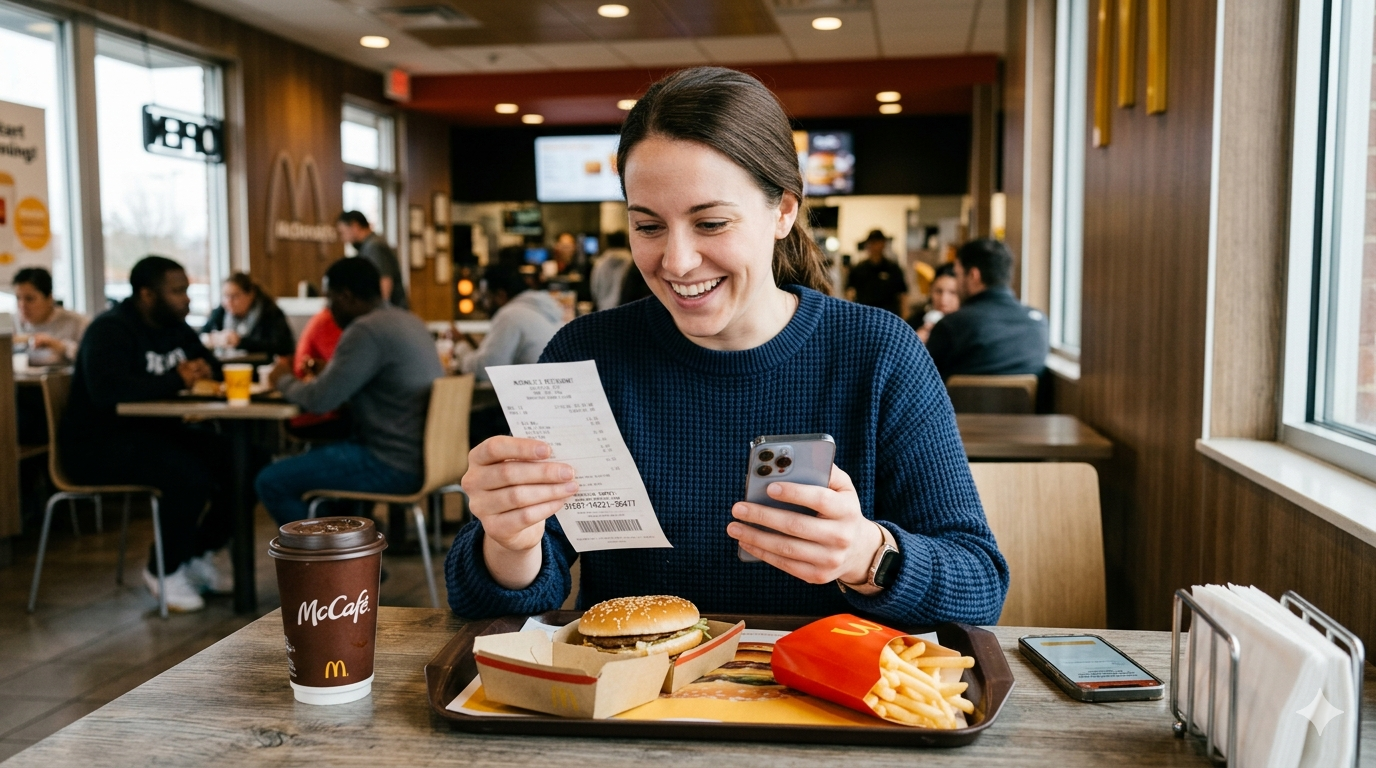 The Tiny McDonald’s Receipt Code Most USA Customers Ignore Every Day