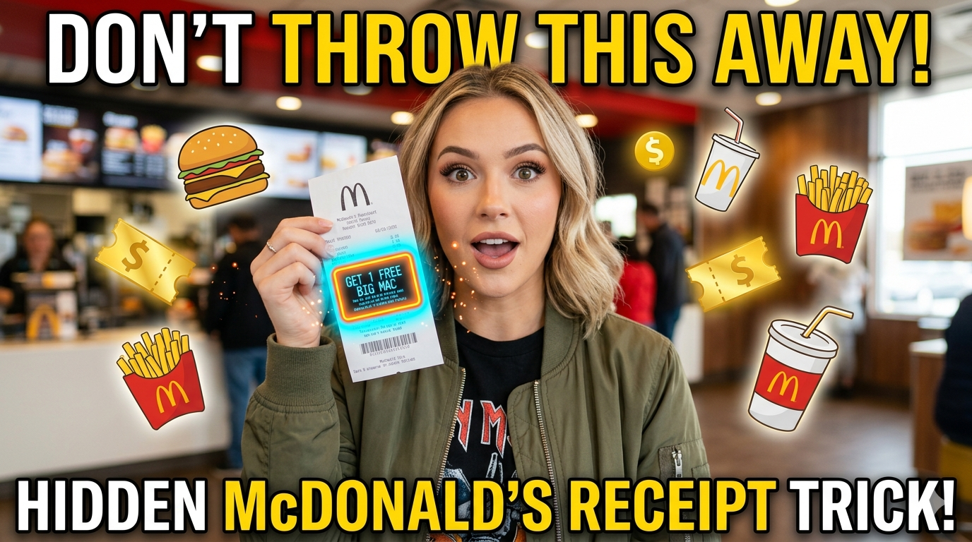 The Tiny McDonald’s Receipt Code Most USA Customers Ignore Every Day