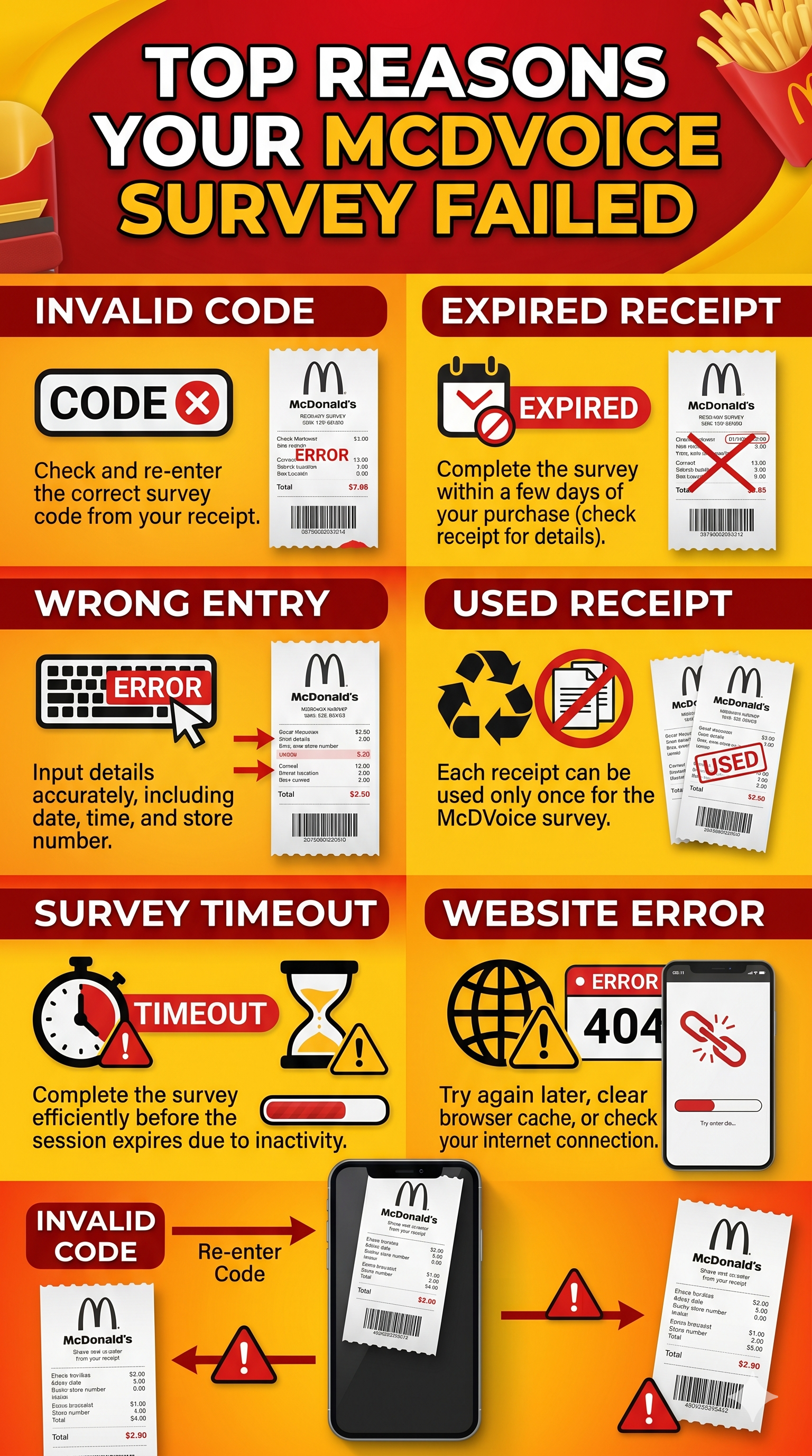 What Happens If You Fail The McDVoice Survey