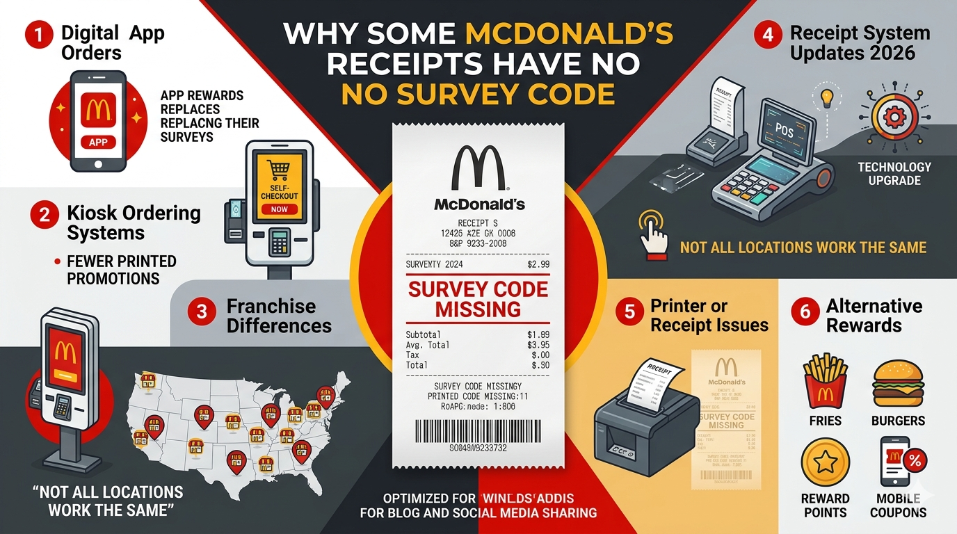 Why Some McDonald’s Locations Don’t Print Survey Codes Anymore