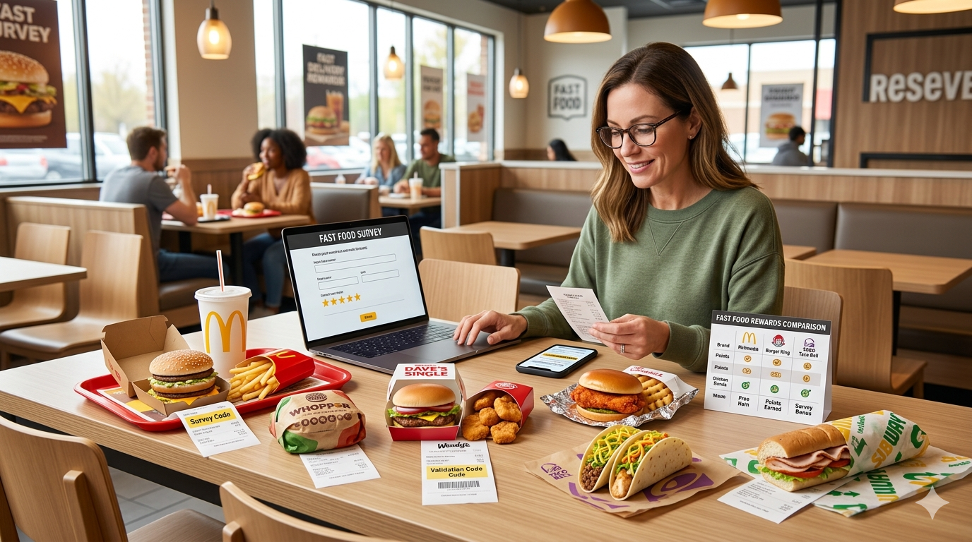 McDVoice vs Fast Food Surveys: Which Gives The Best Free Food?