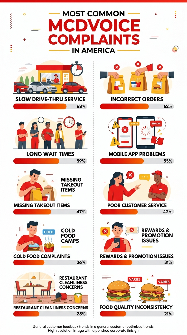 The Most Common McDVoice Complaints In America